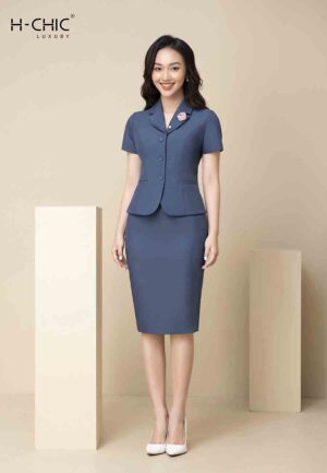 Set ký giả xanh cổ K