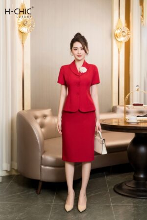 Set ký giả cổ sam (Đỏ)